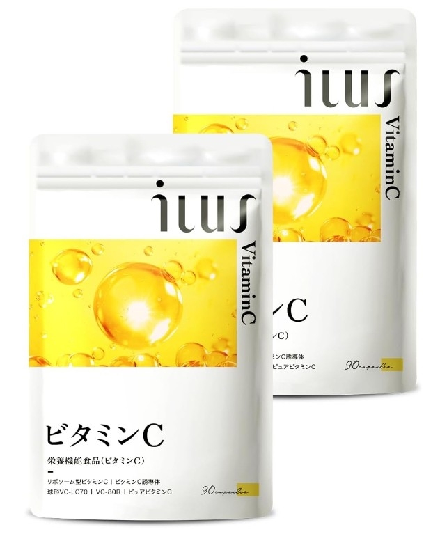 ILUS Vitamin C Supplement Liposomal ชนิด 90 เม็ด