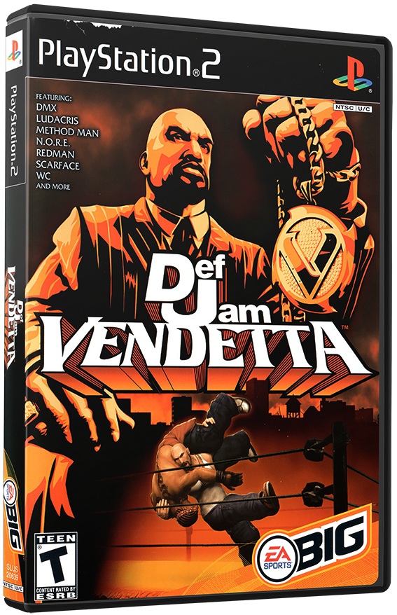แผ่นเกมส์ PS2 : Def Jam - Vendetta