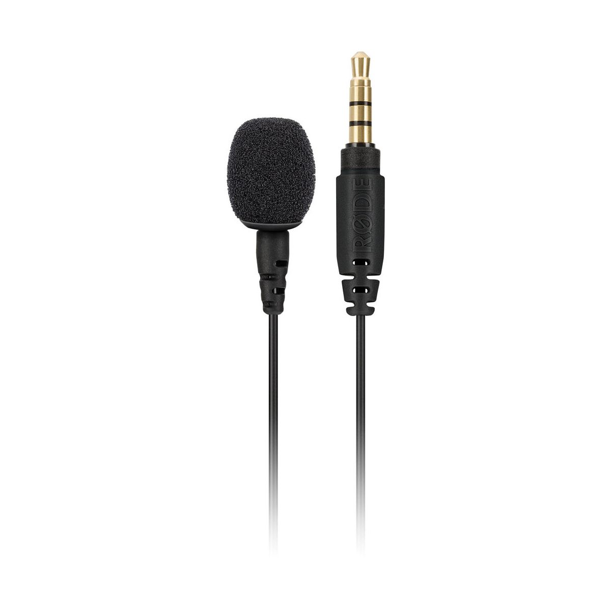 RODE Lavalier GO Omnidirectional Condenser Lavalier Microphone with Pop Shield, Mounting Clip