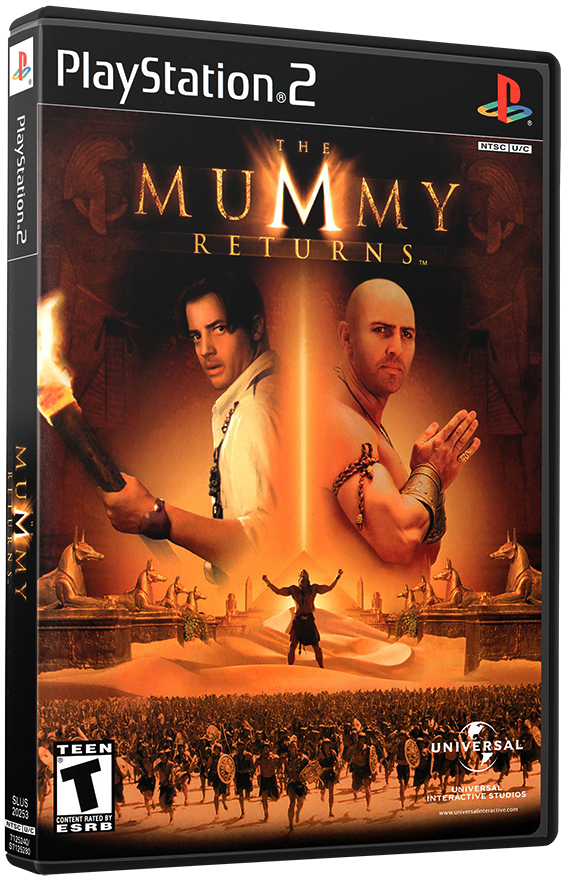 แผ่นเกมส์ PS2 : The Mummy Returns