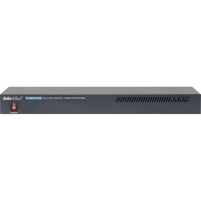 Datavideo SE-1200MU 6 INPUT HD VIDEO SWITCHER/MIXER RACKMOUNT