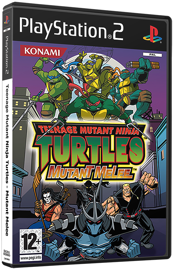 แผ่นเกมส์ PS2 : Teenage Mutant Ninja Turtles - Mutant Melee