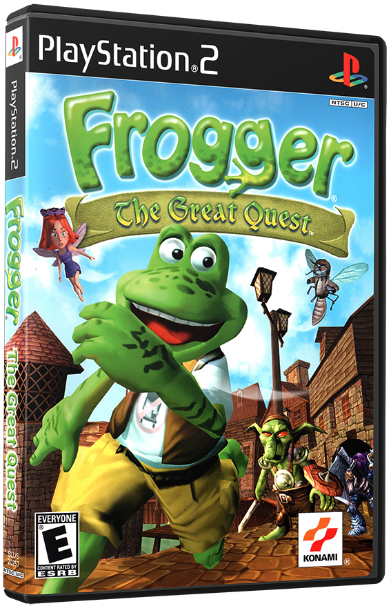 แผ่นเกมส์ PS2 :Frogger - The Great Quest (USA)