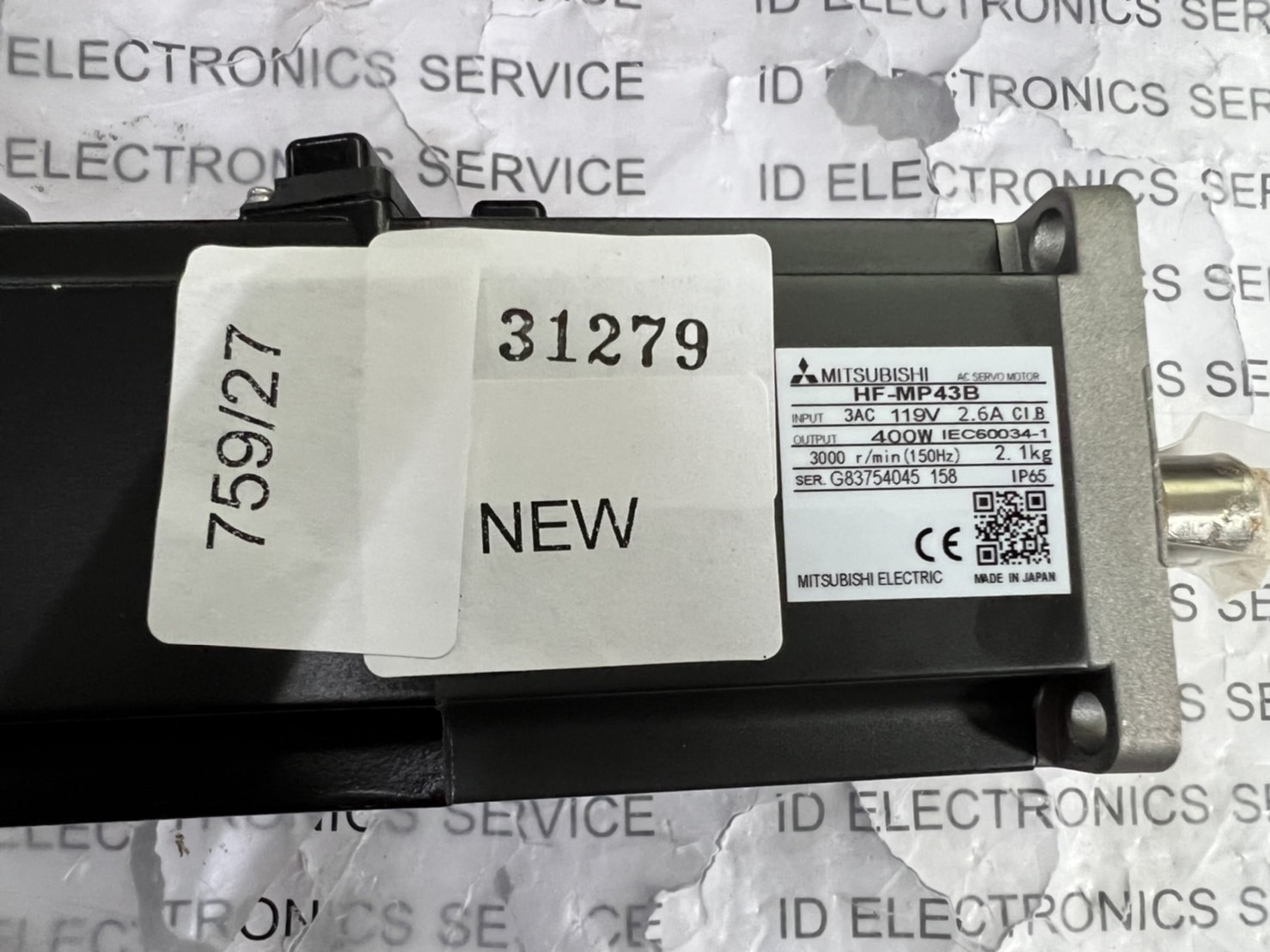 HF-MP43B SERVO MOTOR "MITSUBISHI"