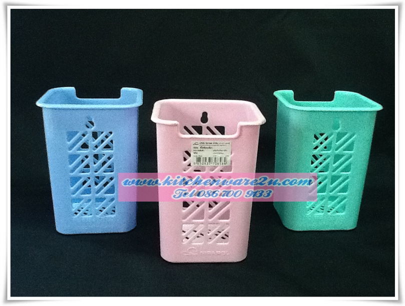 P07073 ใส่ช้อนช่องเดี่ยว (8.3*8.8*12.4 cm) สีหวาน เกรดเอ No.5334 ราคาขายส่งต่อ 1 โหล : 12 ใบ