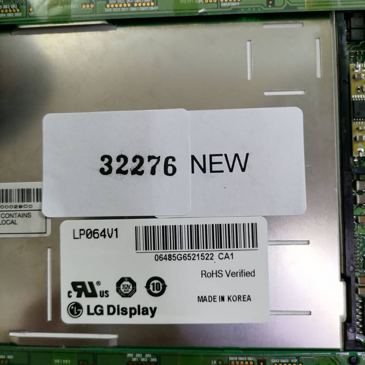 LCD PANEL " LG PHILIPS " MODEL : LP064V1