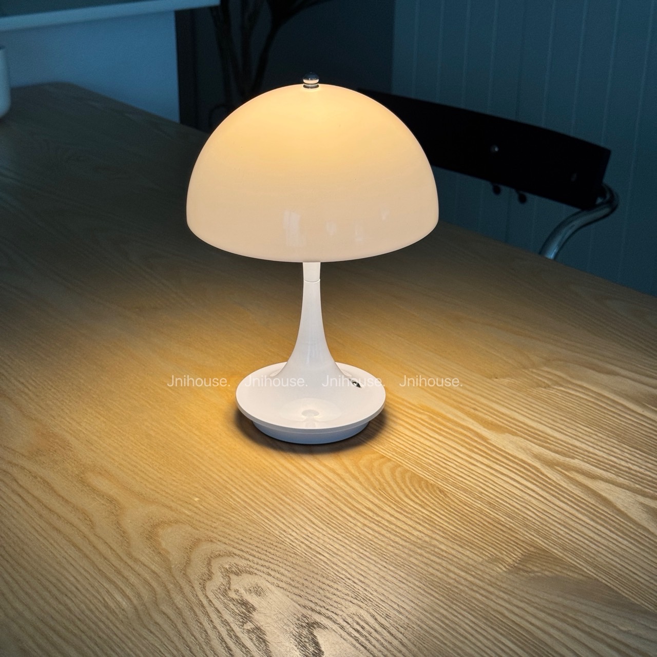 [พร้อมส่ง] Jnihouse : โคมไฟเห็ดขาว Mushroom Lamp ขนาดสูง 23 cm