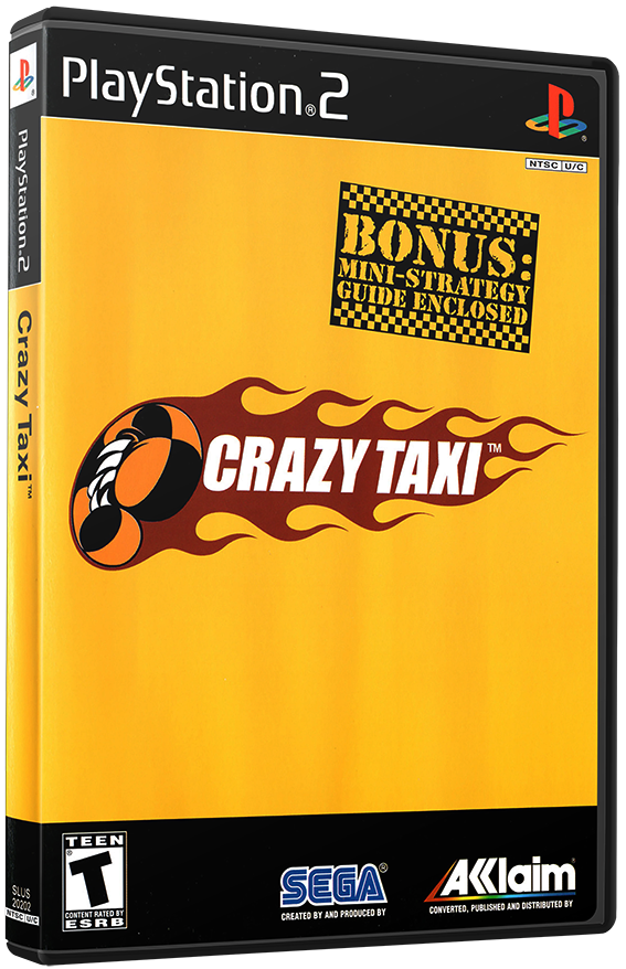 แผ่นเกมส์ PS2 : Crazy Taxi