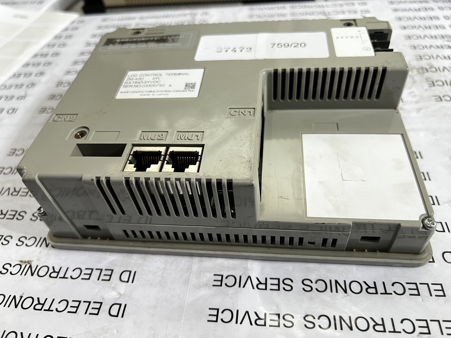 HMI " SHARP " MODEL : ZM-42D