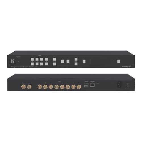 KRAMER VS-8FDxl Revolutionary 8–Port SDI Matrix Switcher with Interchangeable Inputs and Outputs