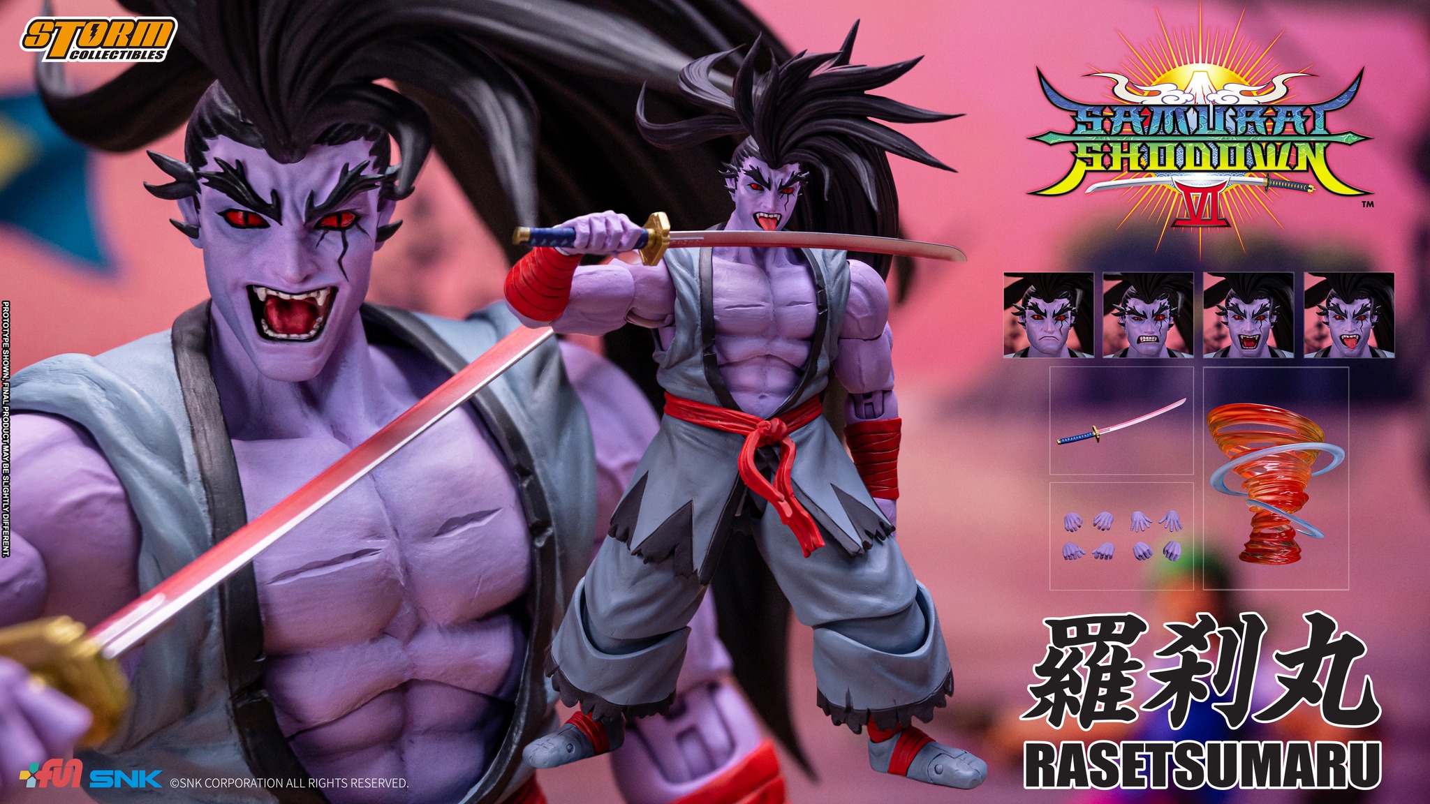 Storm Toys SNSS03 1/12 : Rasetsumaru