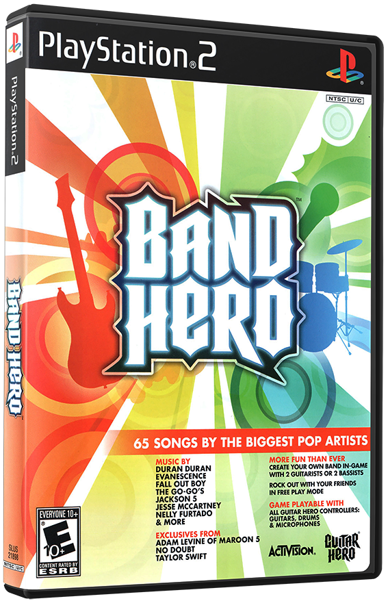 แผ่นเกมส์ PS2 : Band Hero