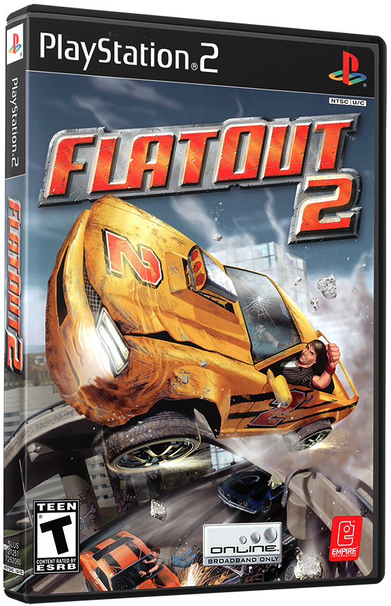 แผ่นเกมส์ PS2 : FlatOut 2