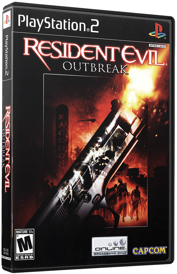แผ่นเกมส์ PS2 : Resident Evil Outbreak