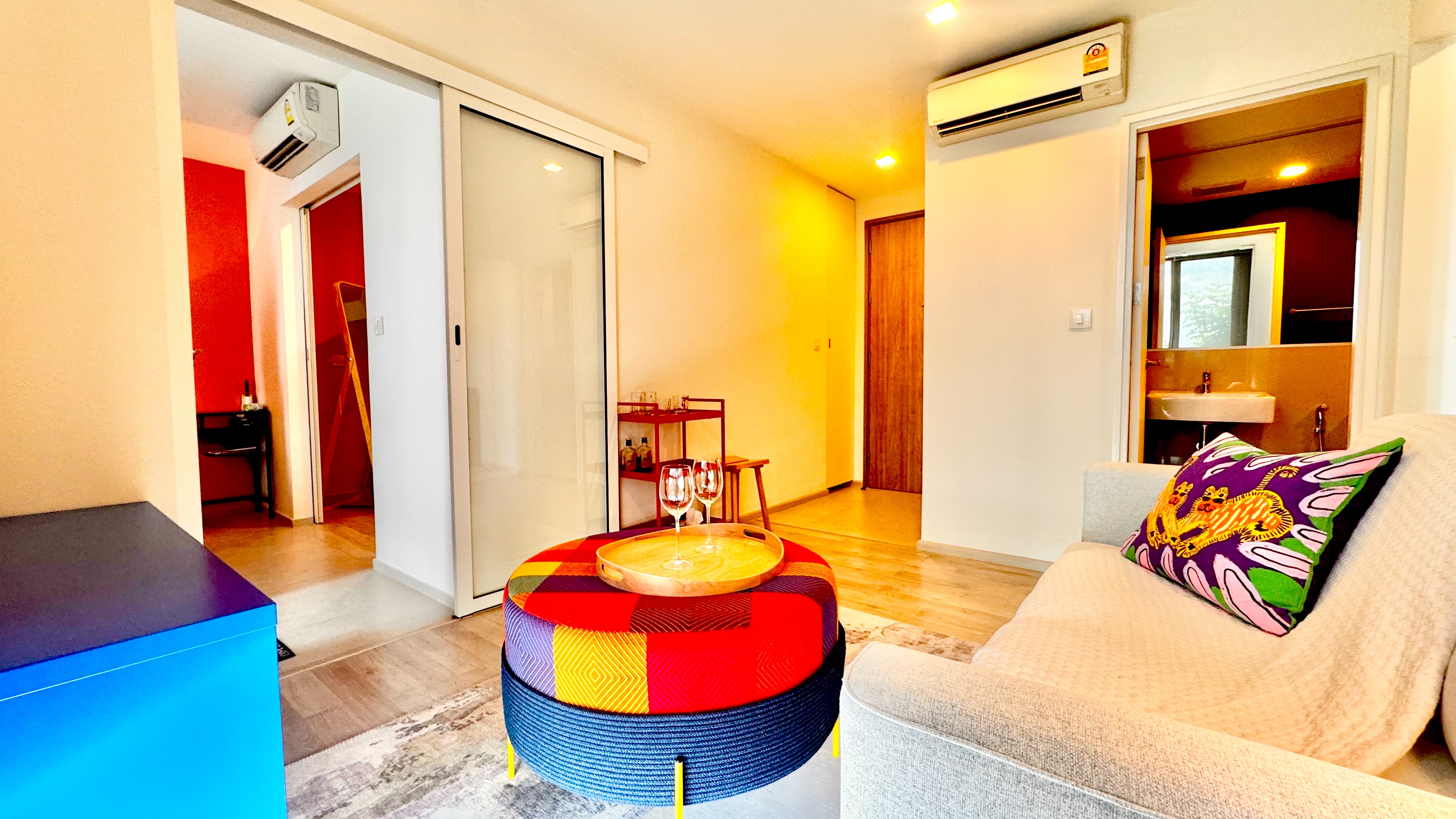 ขายคอนโด Chambers Chaan ลาดพร้าว วังหิน ขนาดห้อง 41 ตร.ม. ไม่เคยอยู่ ไม่เคยปล่อยเช่า ใหม่มาก สวยมาก! อาคาร B1 ชั้น 3 BUILT IN FURNITURE