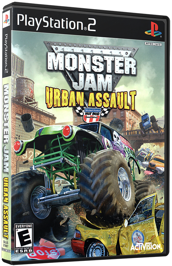 แผ่นเกมส์ PS2 : Monster Jam - Urban Assault