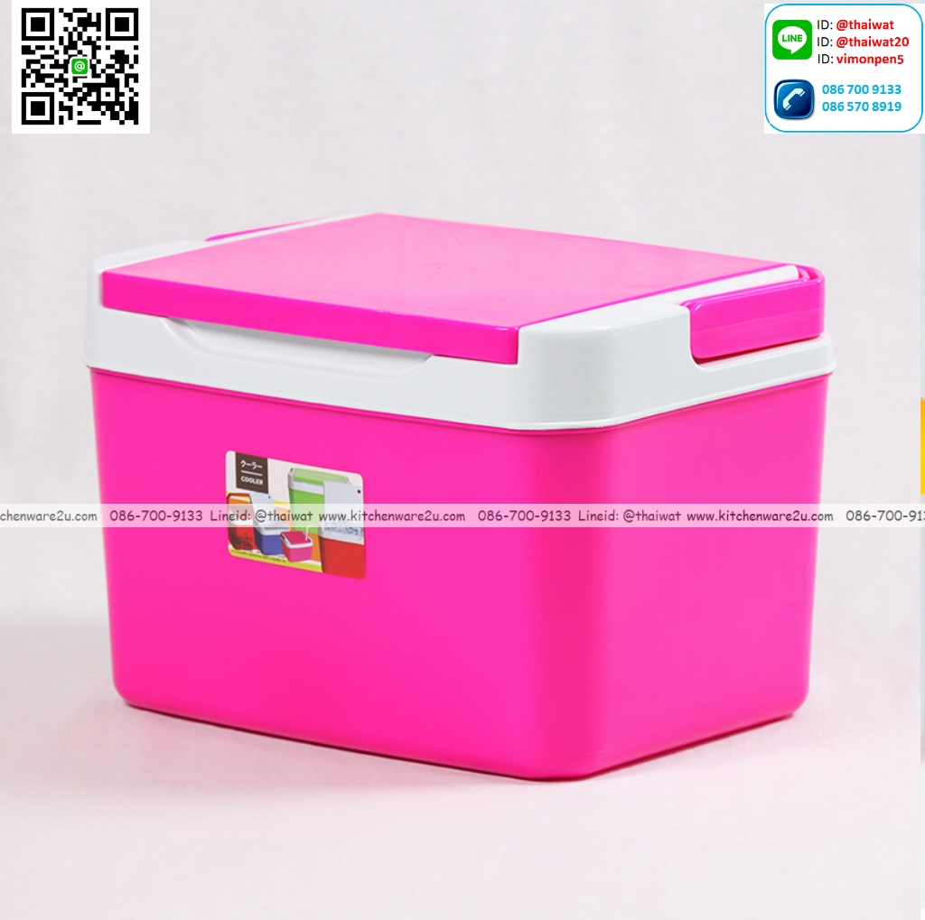 P12548 กระติกเหลี่ยม 12.5 ลิตร (กว้าง 28.8 cm. x ยาว 37.8 cm. x สูง 25.6 cm.) No.258 ราคาขายส่งต่อ 1 โหล: 12 ใบ: เฉลี่ย 190 บต่อใบ