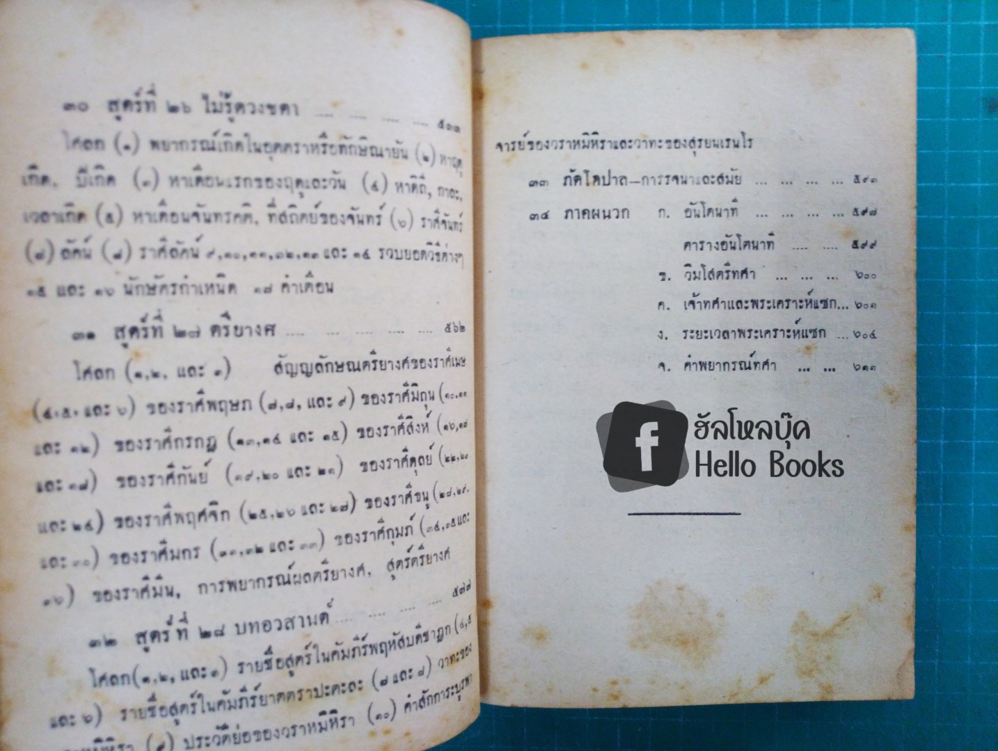 คัมภีร์โหราศาสตร์ พฤหัสชาฏก