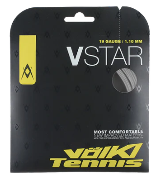 เอ็นเทนนิส V-Star สี Silver 17g 1.25 มม Co-polymer