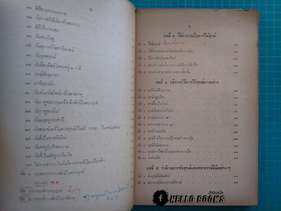 ตำราวิธีการให้ฤกษ์ทางโหราศาสตร์
