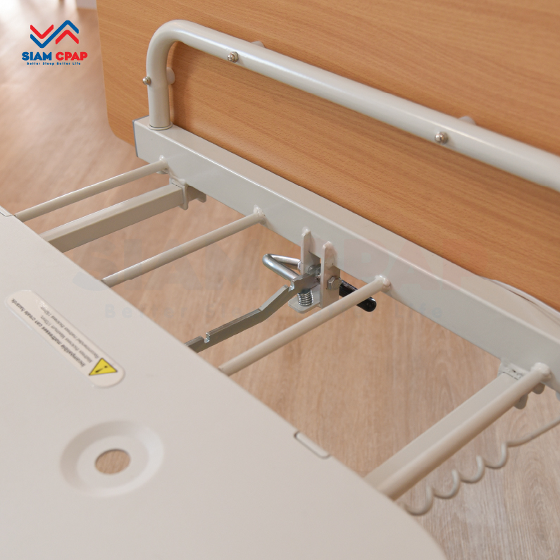 เตียงผู้ป่วยไฟฟ้า 8 ฟังก์ชั่น ปรับขยายความยาวได้ Invacare รุ่น CS8 Floorline King Bed รับประกันศูนย์ไทย 6 ปี