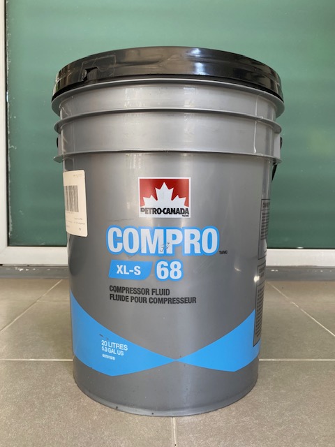 Petro-Canada น้ำมันปั๊มลมแบบลูกสูบ Compro XL-S No.68 ขนาด 20 ลิตร