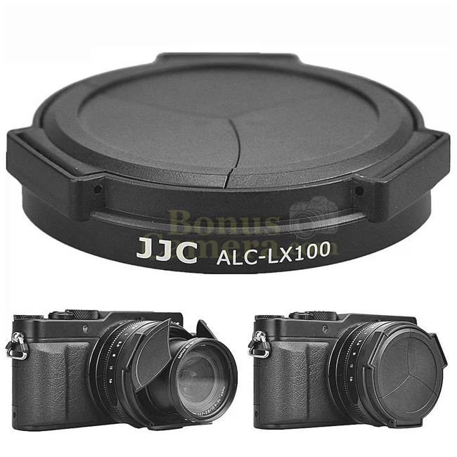 ALC-LX100 ฝาปิดเลนส์อัตโนมัติสีดำ Panasonic LX100,LX100 II และ LEICA D-LUX(Typ 109),D-LUX7 Auto Lens Cap