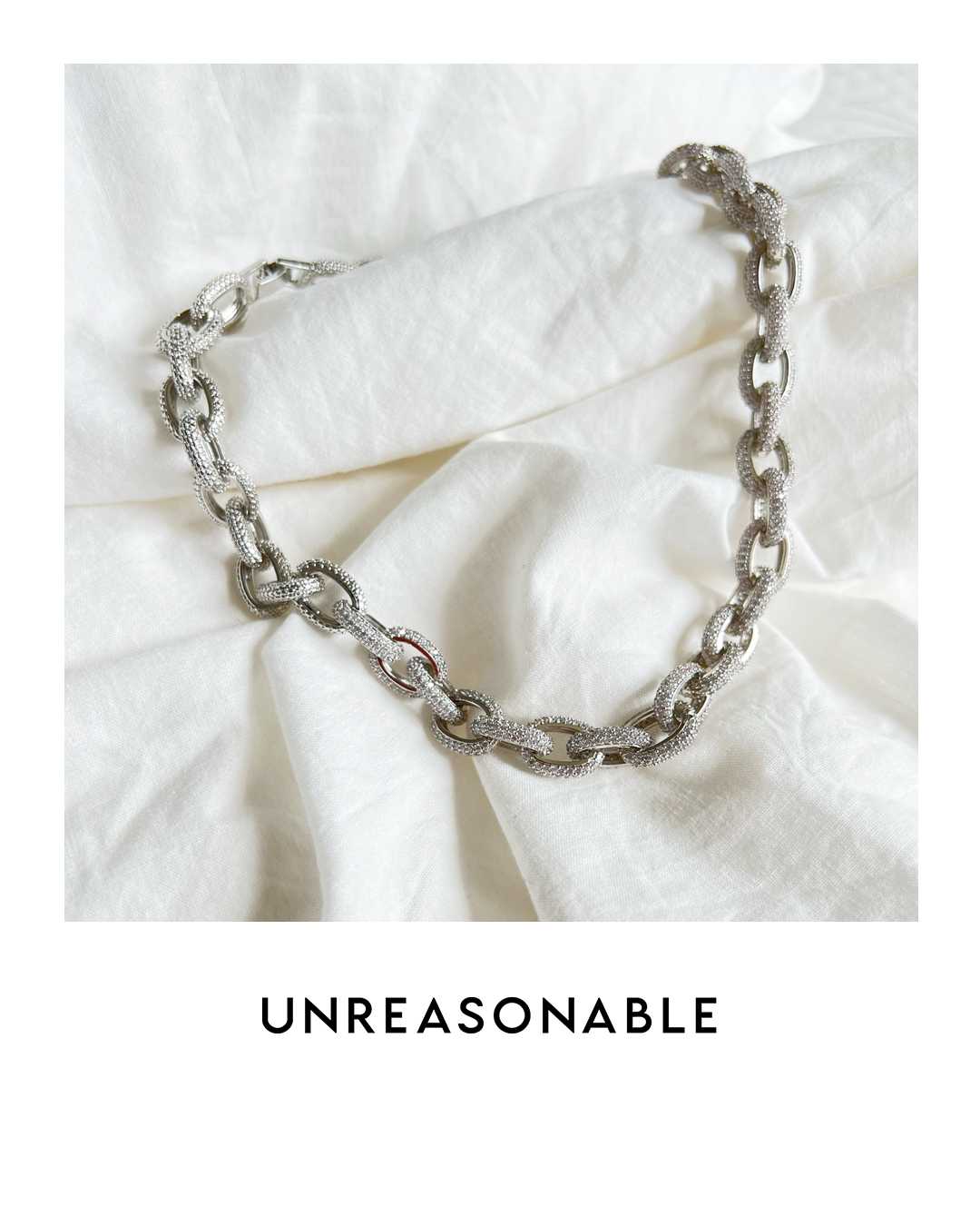 สร้อยคอ เพชร CZ UA0816-01 Unreasonable Accessories