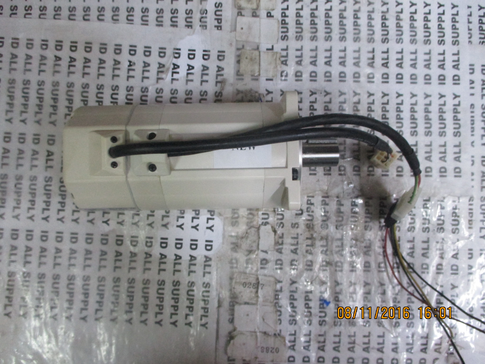 SERVO MOTOR " PANASONIC " MODEL : MSMA082C1E