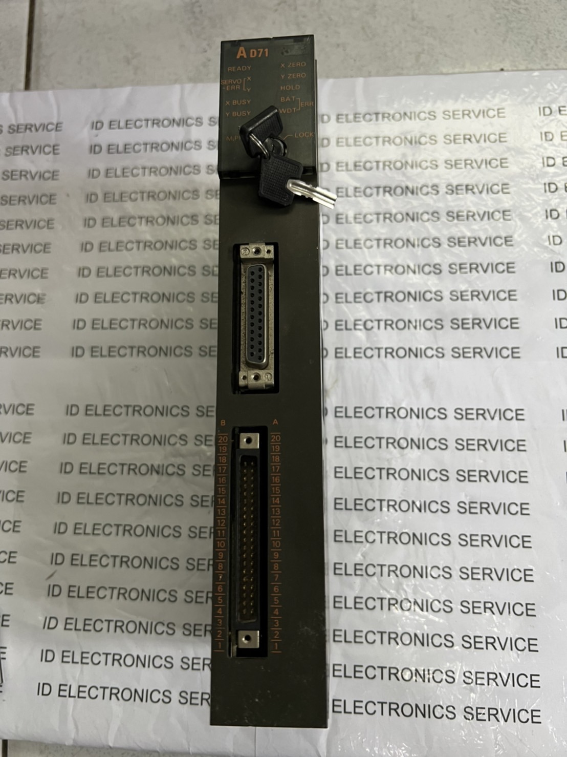 PLC " MITSUBISHI " MODEL : AD71