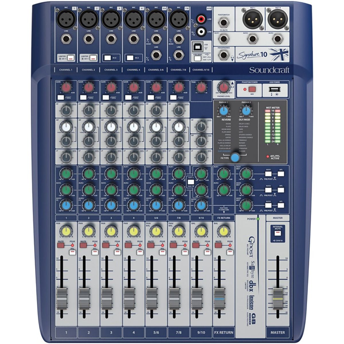 Soundcraft Signature 10 Compact analogue mixing