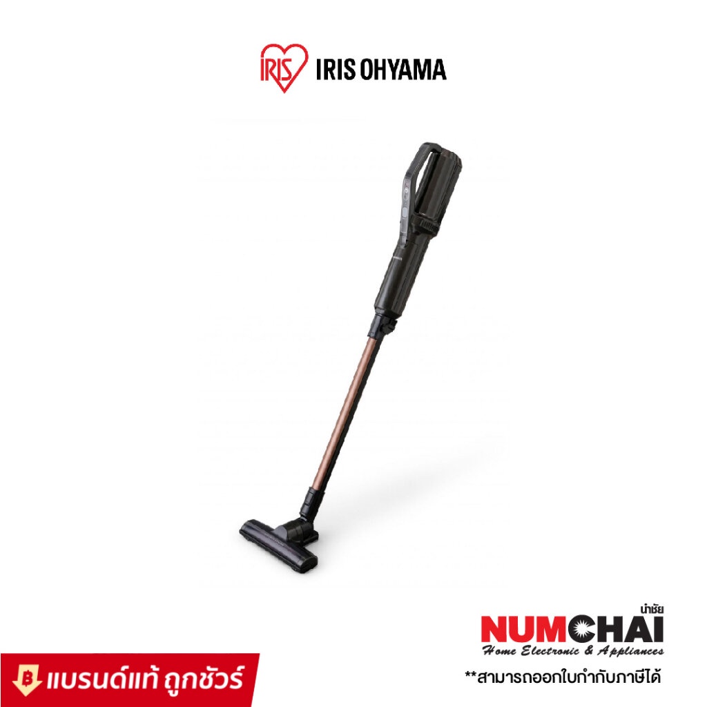 IRIS OHYAMA เครื่องดูดฝุ่นไร้สาย Stick Cleaner (80 วัตต์, 0.30 ลิตร, หัวดูดระบบไซโคลน) รุ่น IC-SLDC7