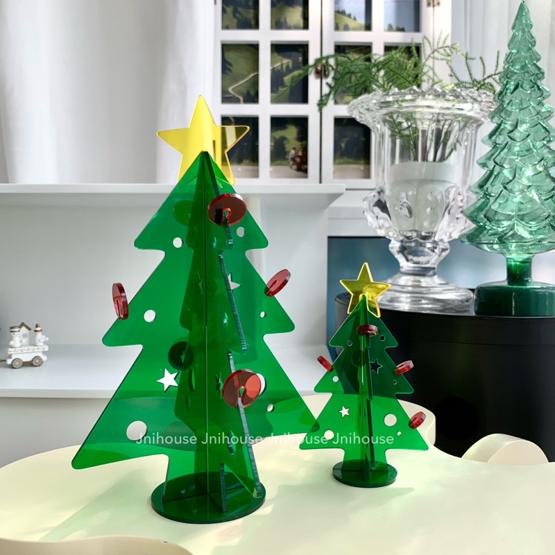 [พร้อมส่ง] Jnihouse : Acrylic Christmas Tree DIY