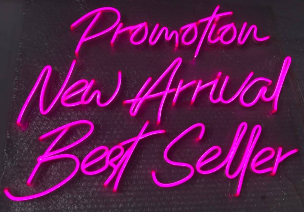 #ป้ายไฟนีออนดัดled