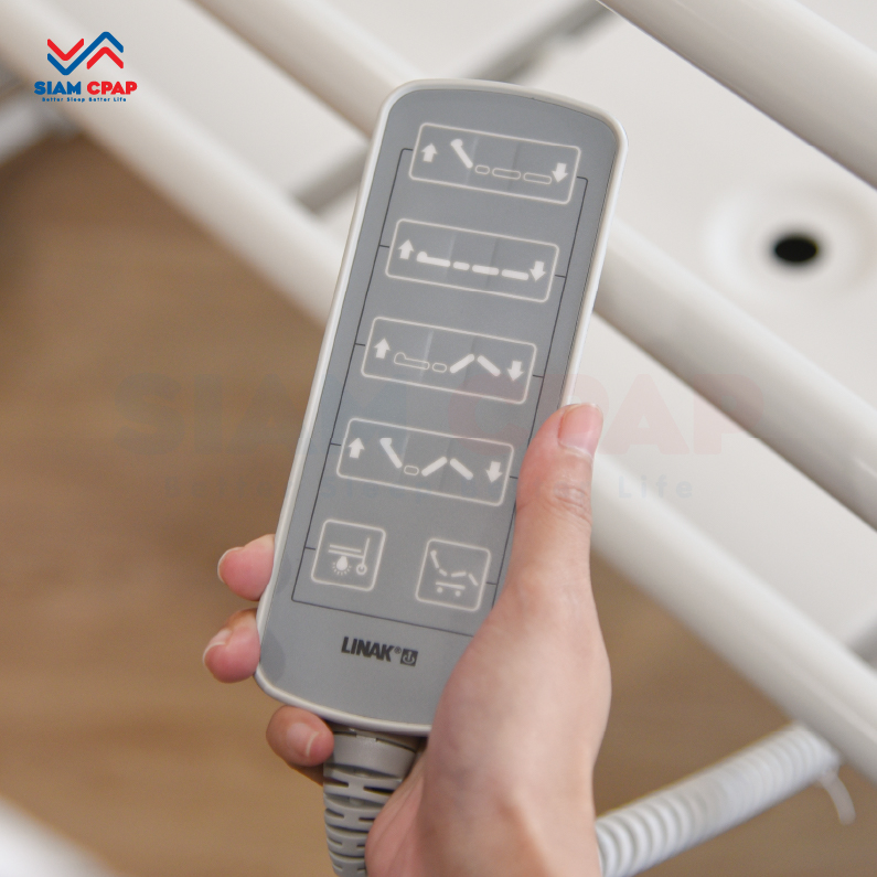 เตียงผู้ป่วยไฟฟ้า 8 ฟังก์ชั่น ปรับขยายความยาวได้ Invacare รุ่น CS8 Floorline King Bed รับประกันศูนย์ไทย 6 ปี