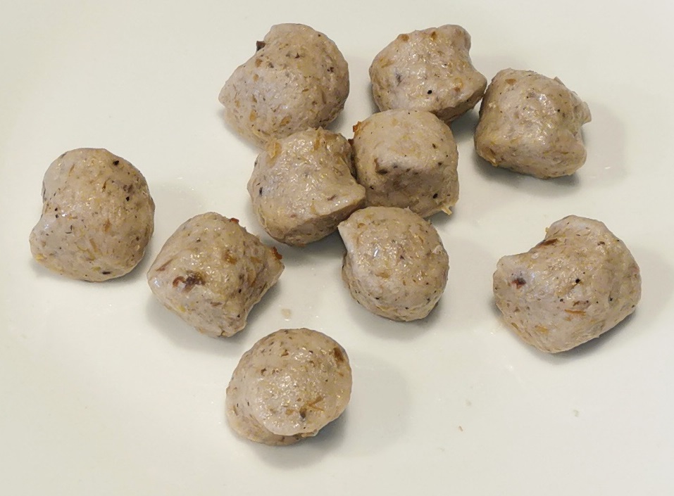 ลูกชิ้นเห็ดหอมเจ (Mushroom Meatless Ball)
