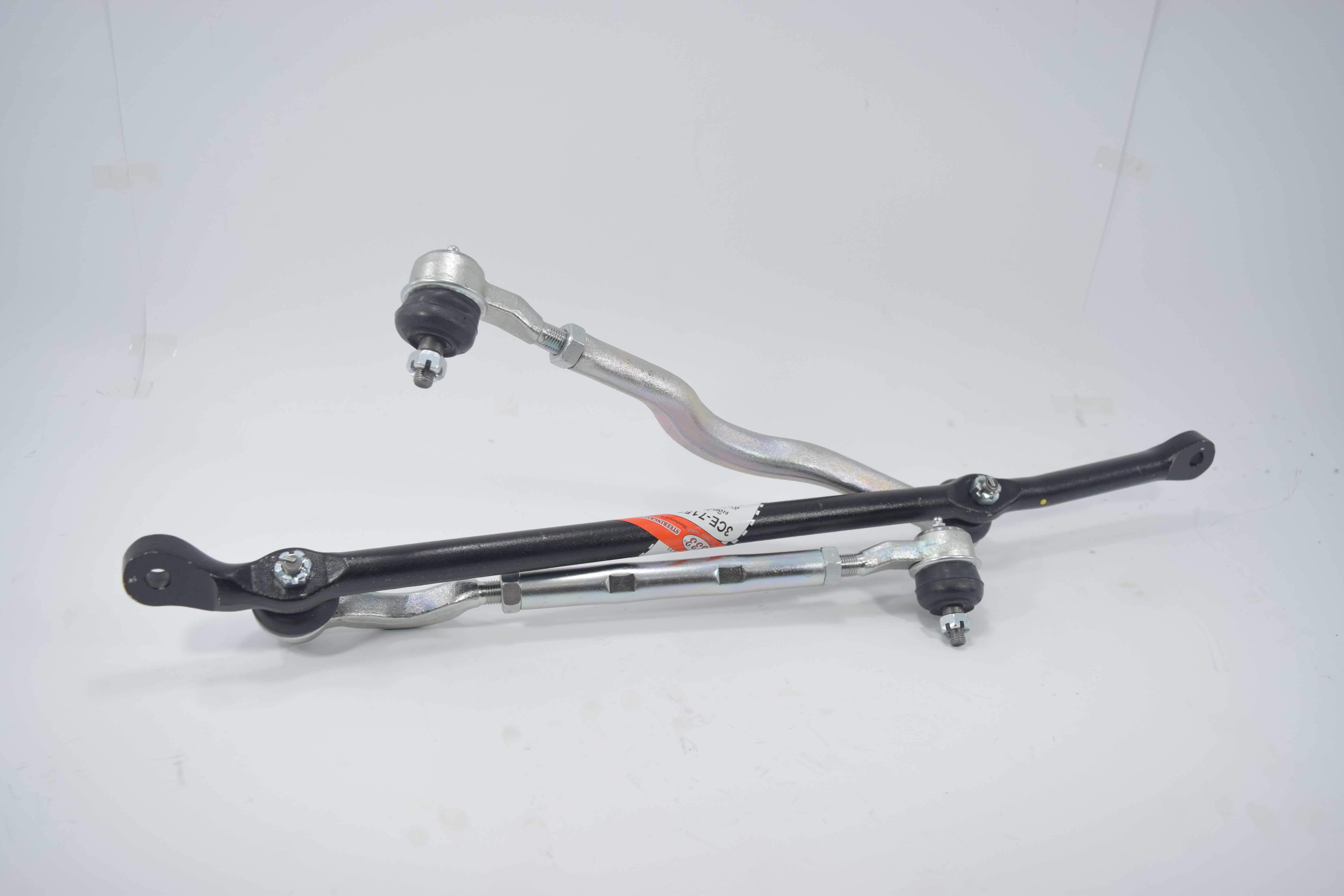 (ประกัน 6 เดือน) คันส่งกลางยกชุด MITSUBISHI FORTE L200D KOIT CYCLONE (ไม่มีขาไก่) / มิตซุบิชิ ไซโคลน ปี 86-On / 3CE-7152 / พวงมาลัยขวา (CENTER LINK, ROD END) ยี่ห้อ 333 (ยกชุด)