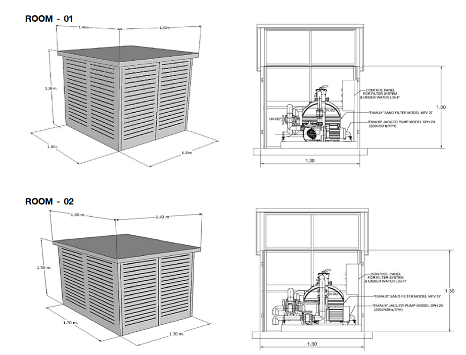 Fiberglass Machine Rooms