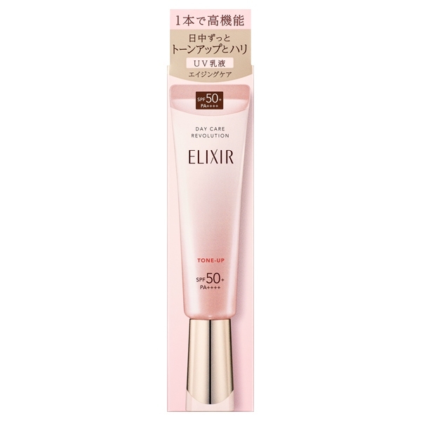 กันแดดโทนอัพ Elixir day care revolution tone up spf50+ PA++++ รางวัลที่ 1 ของ @cosme
