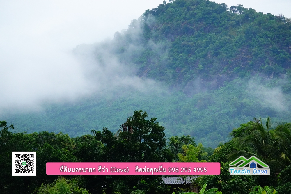 ที่ดินนครนายก วิวภูเขาสวยๆ ราคาแปลงละ 1.36 ล้านบาท สด และผ่อน