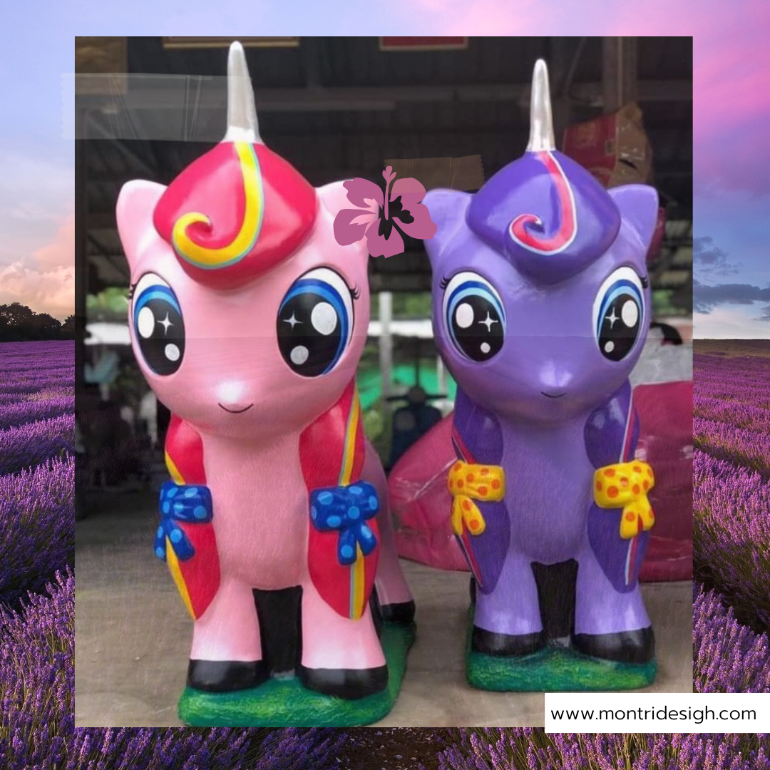 รูปปั้นต่างๆ ปูนปั้นรูปสัตว์