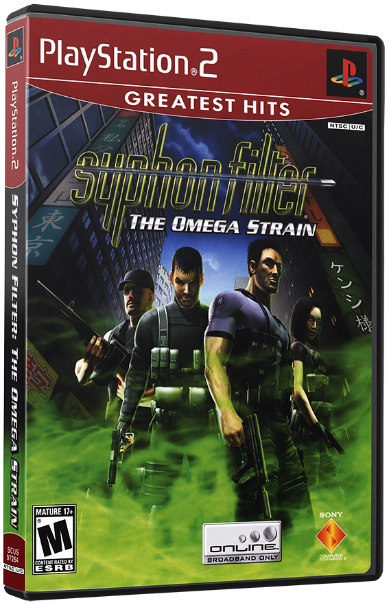 แผ่นเกมส์ PS2 : Syphon Filter - The Omega Strain