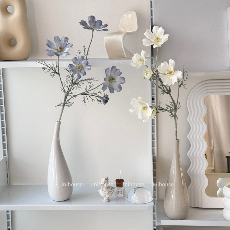 [พร้อมส่ง] Jnihouse : แจกันเซรามิก (ทรงโค้ง) แจกันดอกไม้