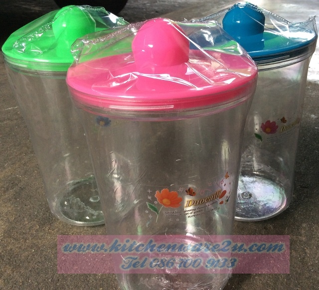 P08268 ขวดโหล ใสปิ๊ง ฝาจุก No.7050 WC (ราคาขายส่งต่อ 1 โหล: 12 ใบ)