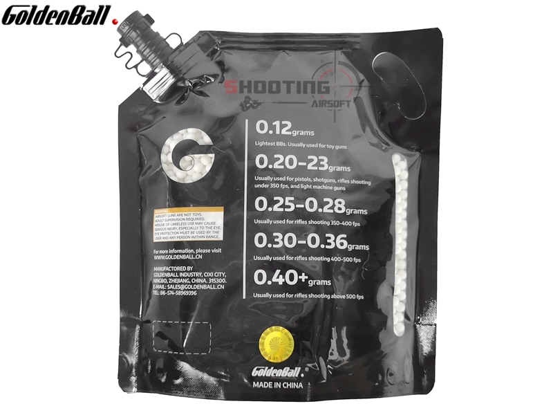 ลูกบีบีกัน GoldenBall 0.20g/0.25g/0.28g/0.30g/0.32g Series3