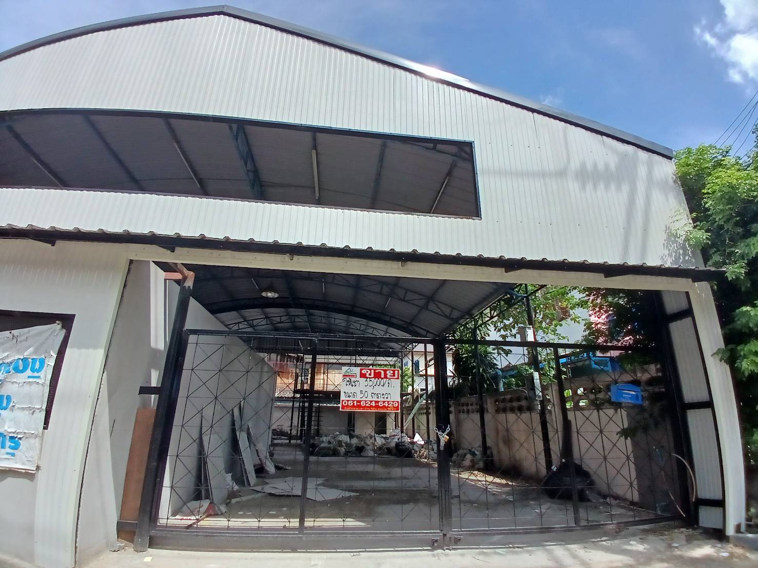 ให้เช่าโกดังซอยสุขุมวิท105 พื้นที่ 50 ตรว. โกดังลาซาล (N.1020)