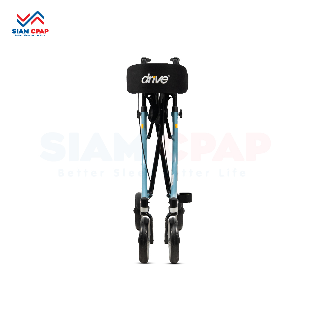 รุ่นใหม่ Nitro SL Rollator แบรนด์ Drive Medical (Debilbiss) วอล์คเกอร์ 4 ล้อ อุปกรณ์ช่วยพยุงเดิน อุปกรณ์ฝึกเดิน รับประกัน 2 ปี