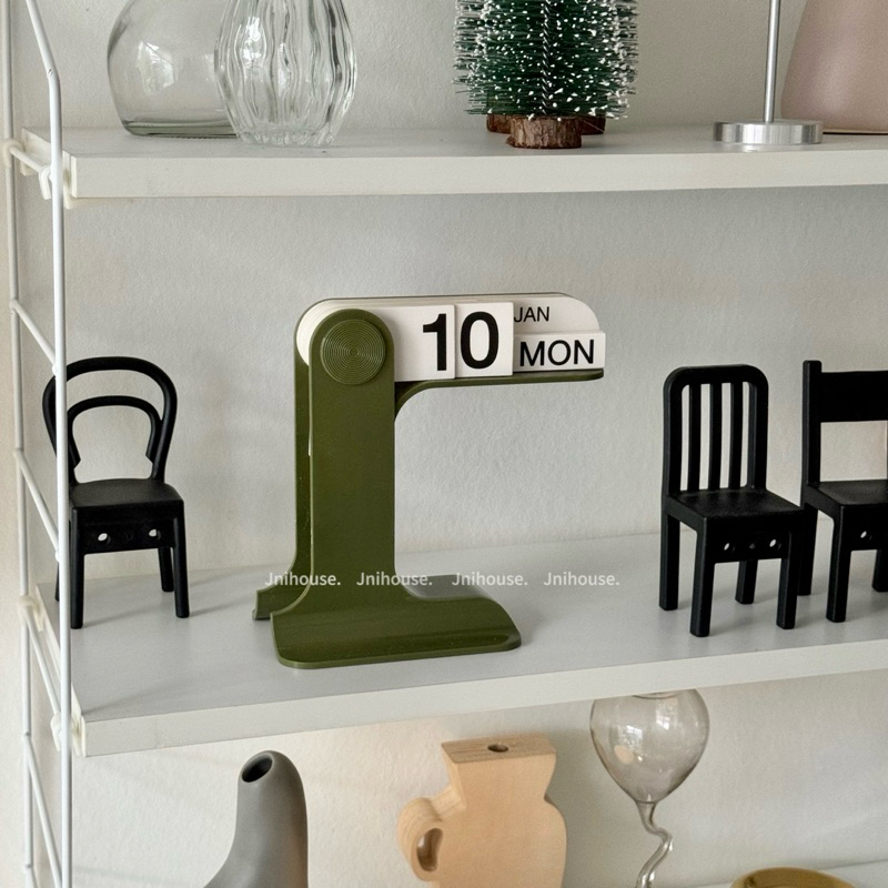 [พร้อมส่ง] Jnihouse : ปฏิทินตั้งโต๊ะ (Perpetual Calendar) มีให้เลือก 5 สี