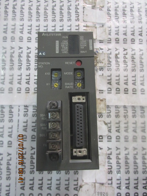 PLC " MITSUBISHI " MODEL : A1SJ72T25B