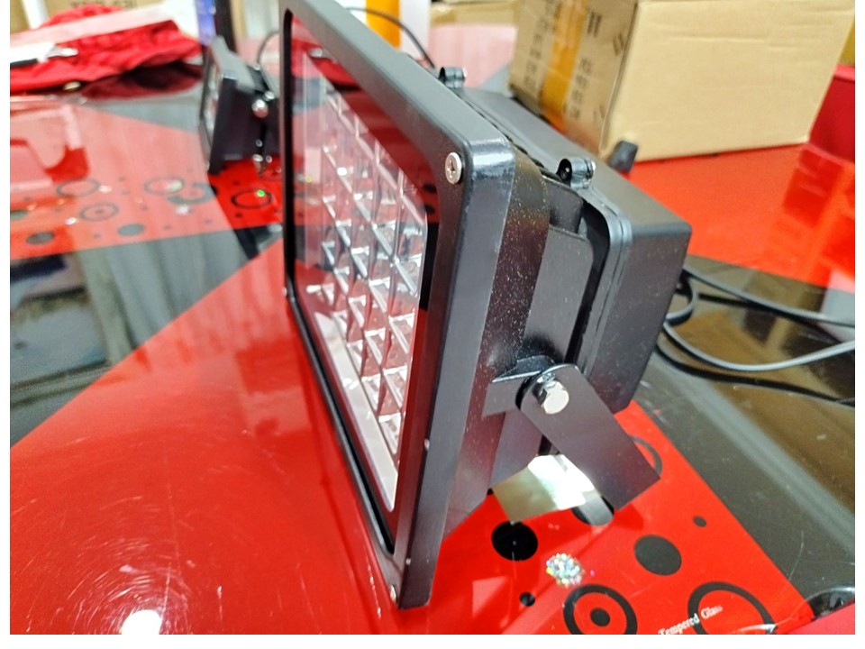 หลอดไฟยูวี โคมไฟยูวี แอลอีดี 30ดวง60W UV LED ไฟอบกาวยูวี